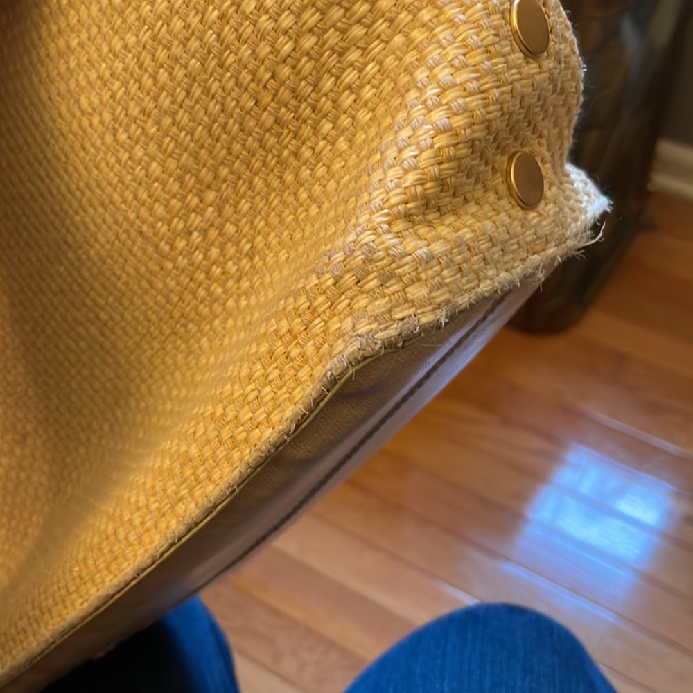 Hammitt Oliver Medium Ricotta Raffia Tote - Picture 17 of 17